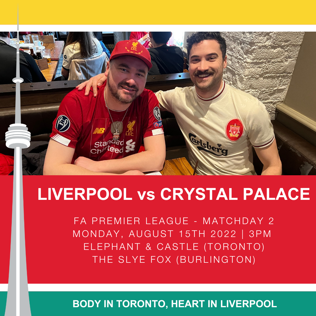 Watch Liverpool FC in Toronto, Premier League Pub