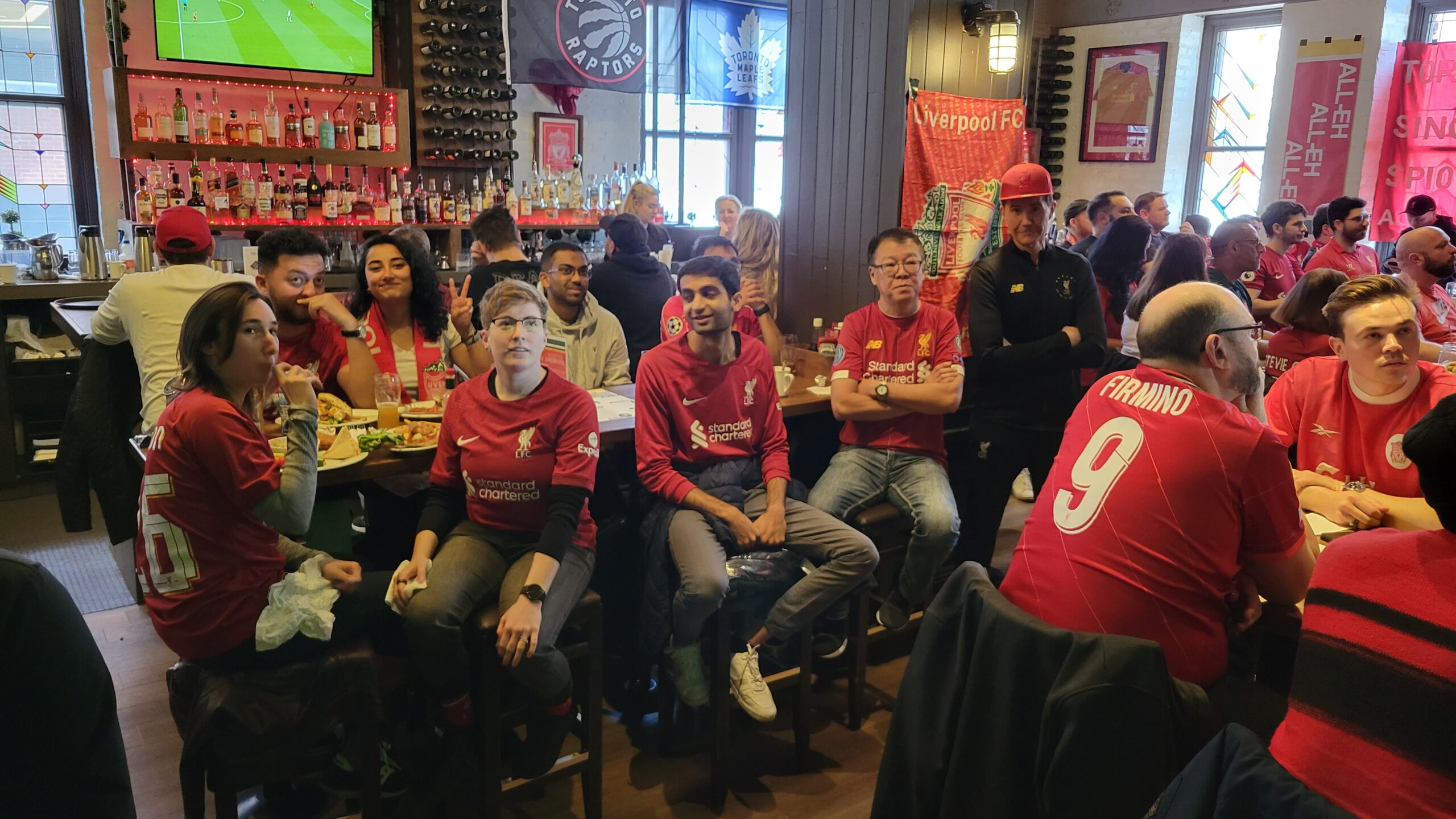 Watching Liverpool FC in Toronto