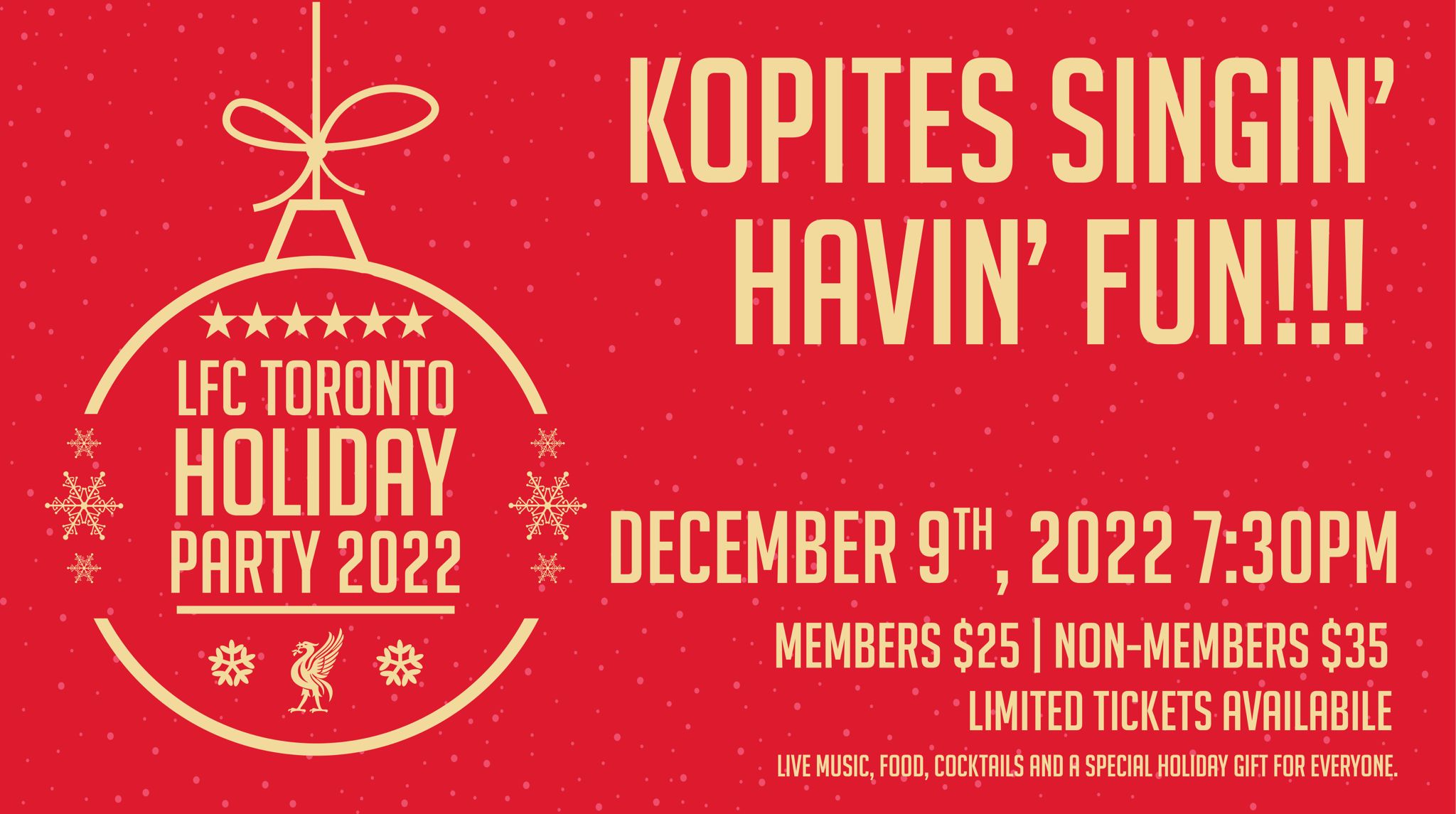 LFC Toronto Holiday Party 2022