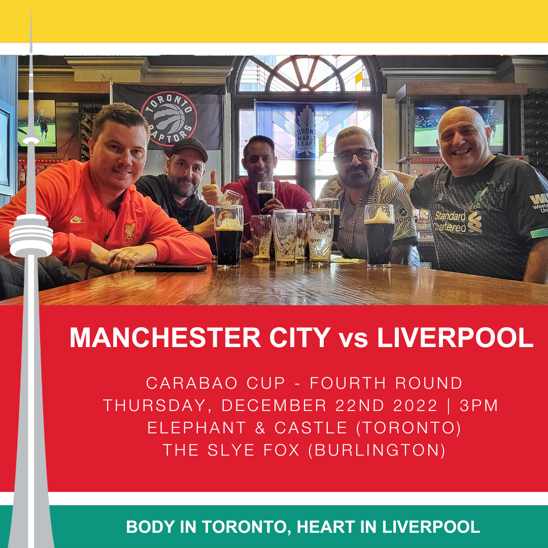 Watch Liverpool FC in Toronto Pub